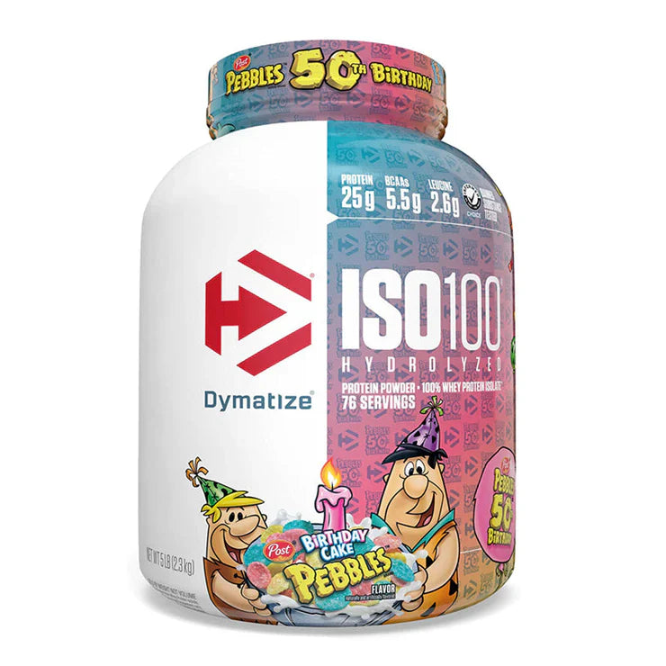 Dymatize Iso 100 Hydrolyzed Whey Protein Powder- 5lbs