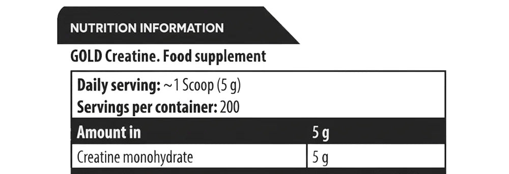 Kevin Levrone Signature Series Gold Creatine (1 kg / 200 Servings)