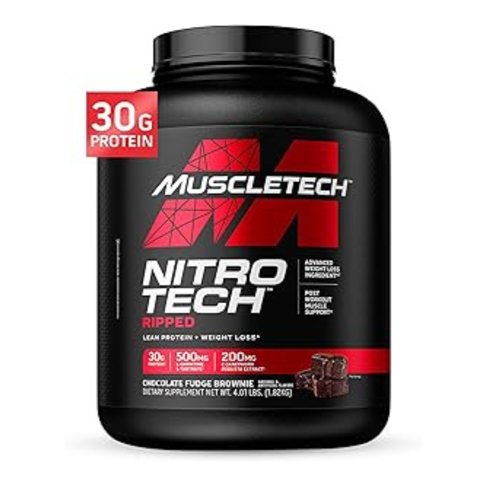 Muscletech Nitrotech Ripped Whey Protein 4 lbs