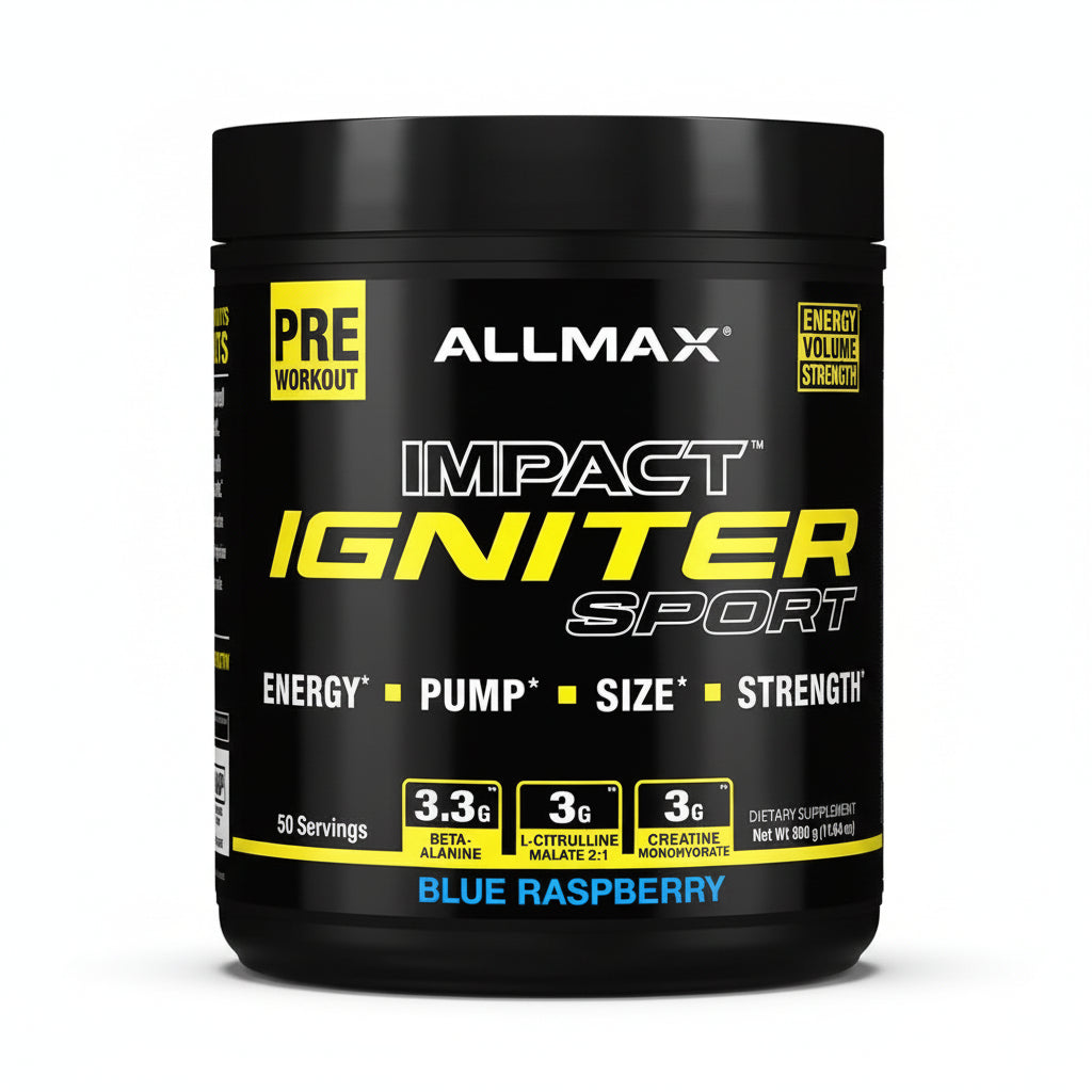 ALLMAX Impact Igniter Sport Pre-Workout (50 Servings)