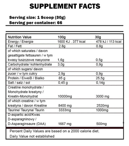 Kevin Levrone's Anabolic Iso Whey 2kg-66 Serving