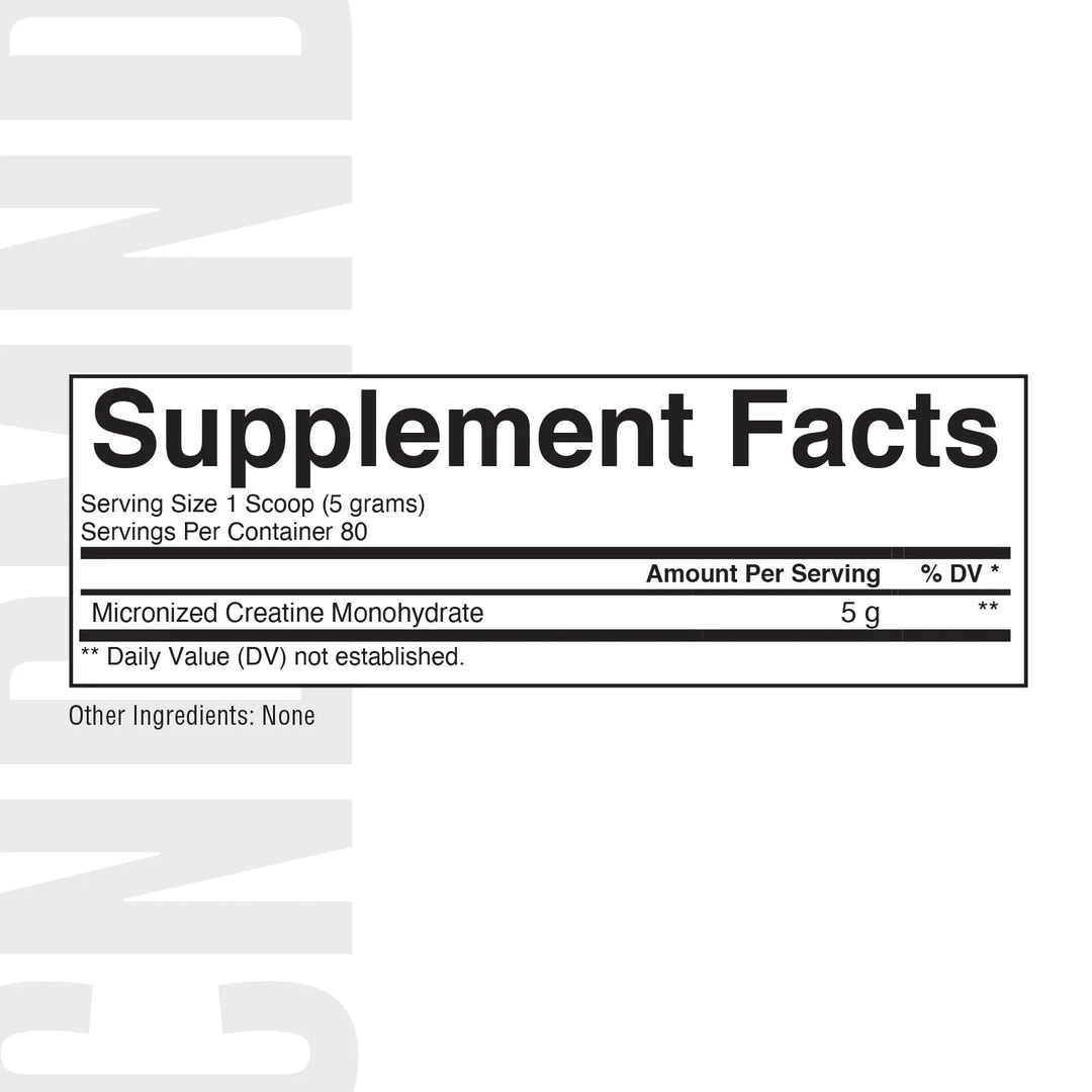 Condemned Labs Creatine Monohydrate
