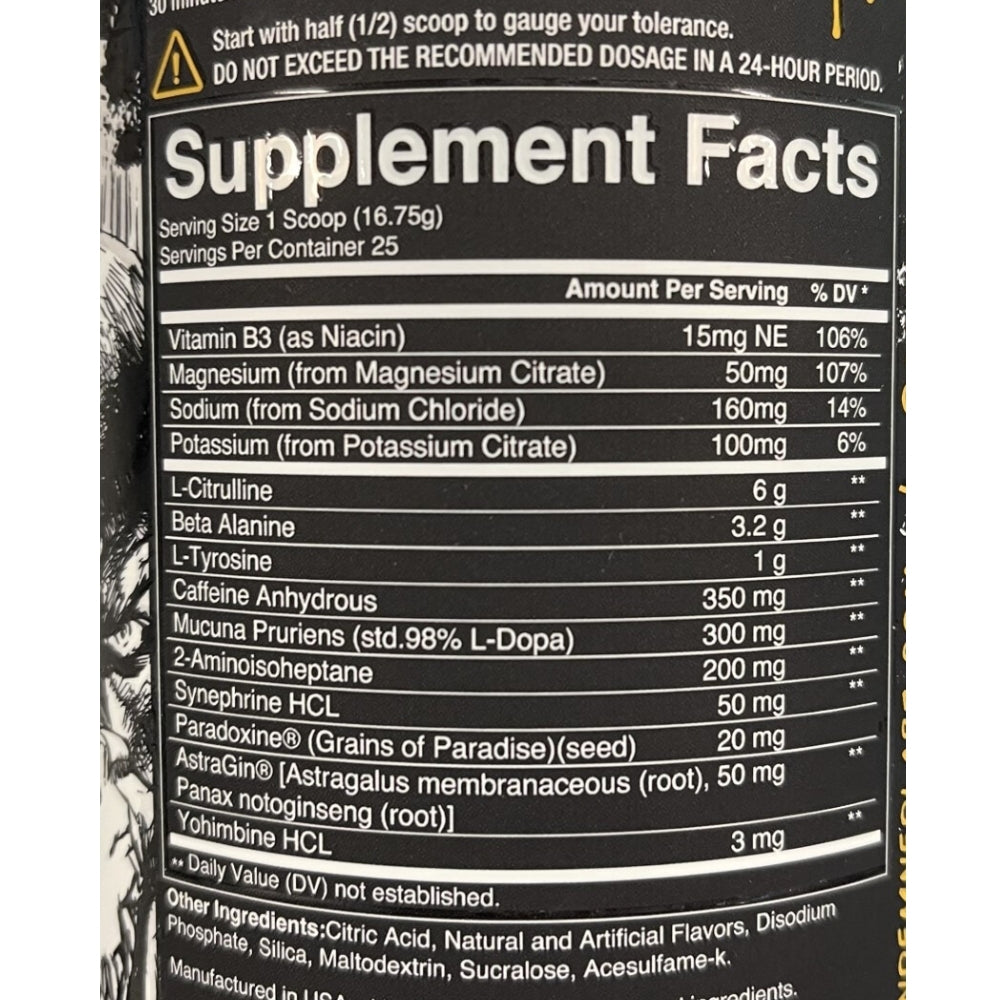 Condmened Convict 2.0-25 servings