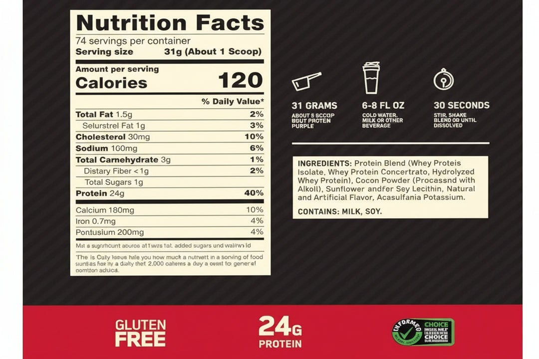 Optimum Nutrition Gold Standard 100 % Whey Protein