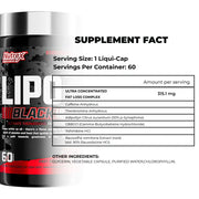 Lipo-6 Black Ultra Concentrate - 60 Capsules
